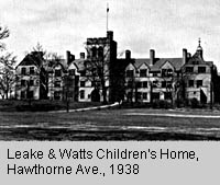 Leake and Watts Childrens Home, Hawthorne Ave., 1938