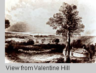 View from Valentine Hill