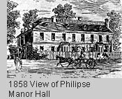 1858 View of Philipse Manor Hall